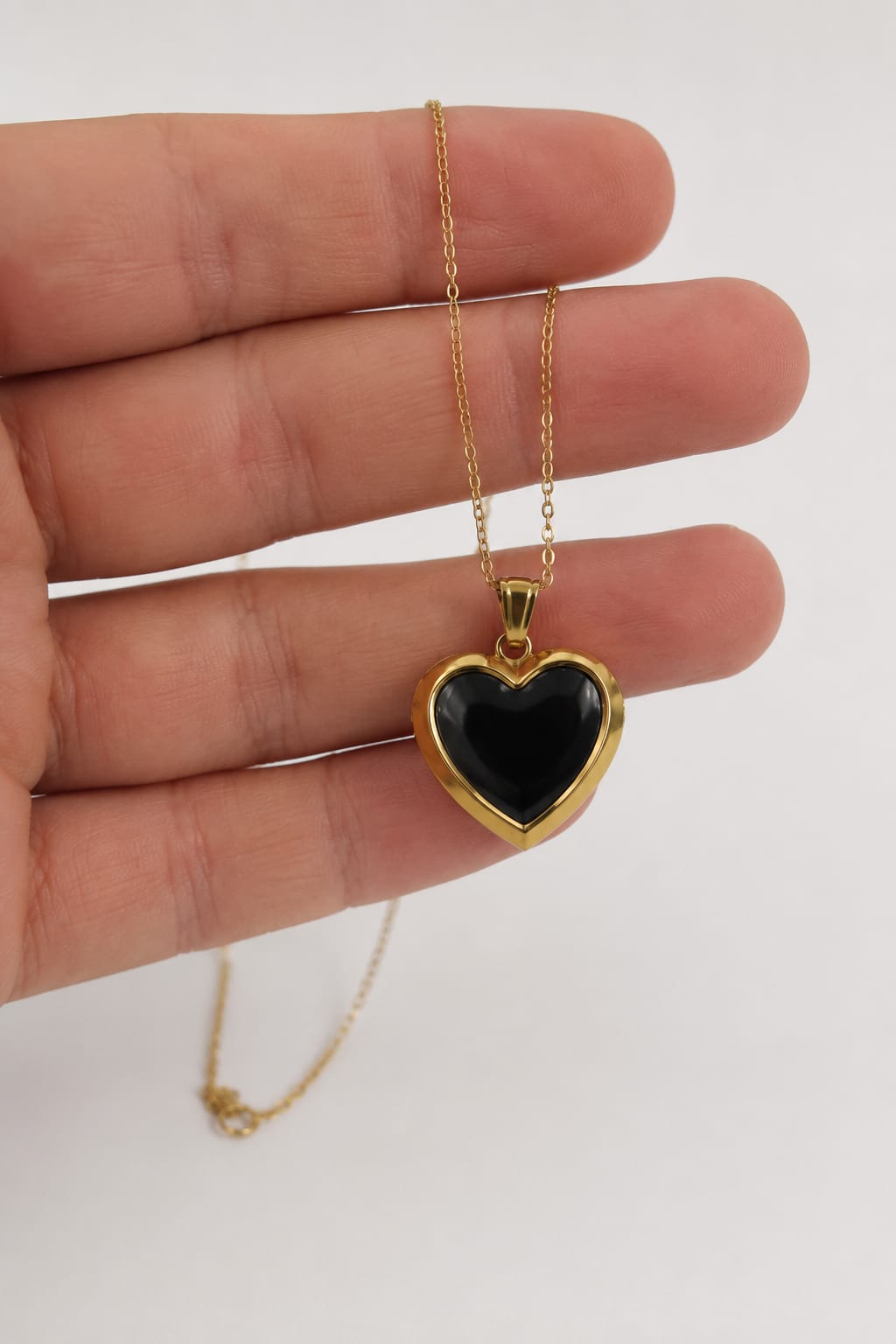 Customized Magic Heart Picture & Name Necklace