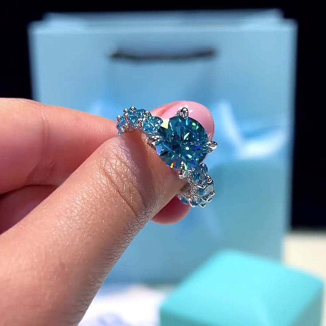 Italian Diamond Luxury Engagement Ring