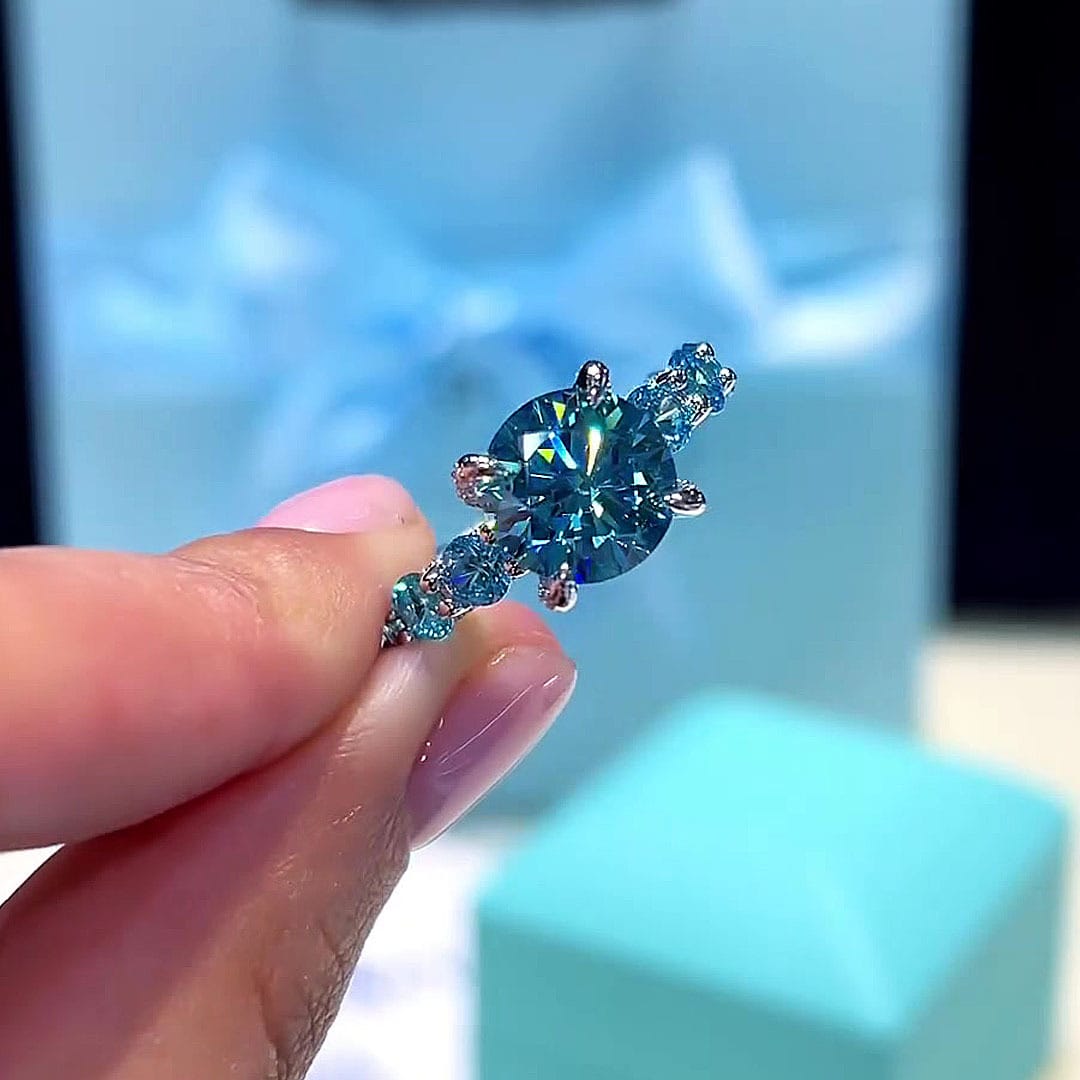 Italian Diamond Luxury Engagement Ring